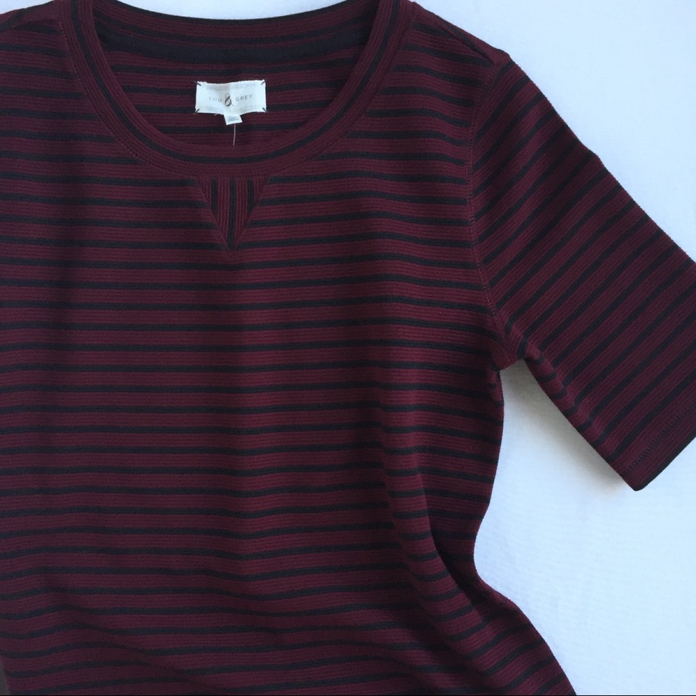 NWT Lou & Grey Striped Shift Dress